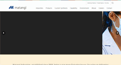 Desktop Screenshot of matangiindustries.com
